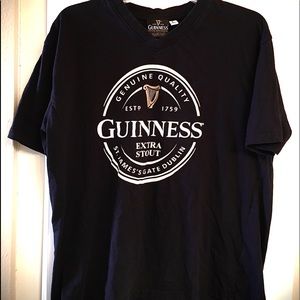 Guinness v-neck T-Shirt (Large)